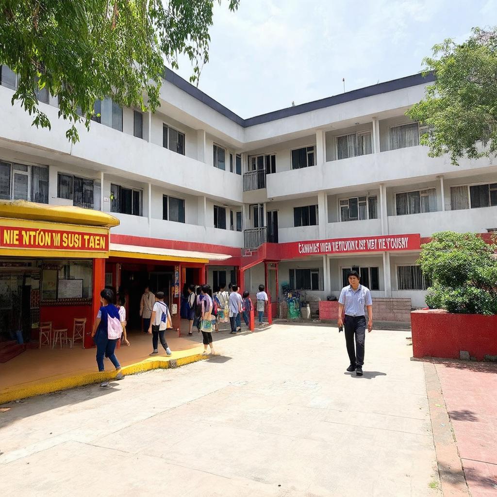 Hình ảnh tiện ích đa dạng và hiện đại tại Ký túc xá khu A ĐHQG TP.HCM